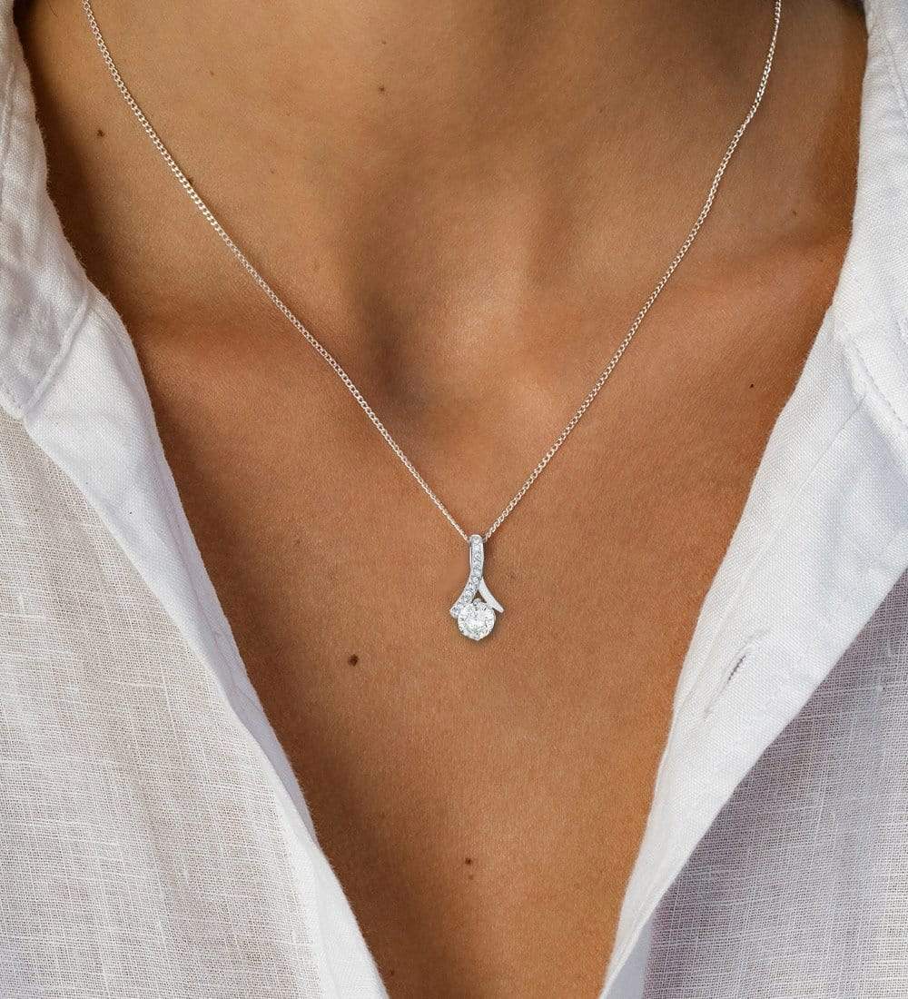 Alluring Beauty Necklace - Skull - To My One & Only - I Love You - Gnga13003