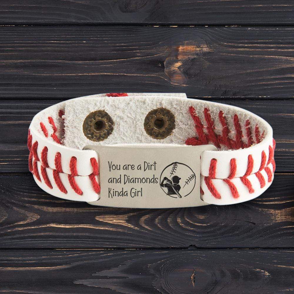 Baseball Bracelet - Baseball - To My Daughter - From Mom - Life Will Always Throw Curves - Gbzj17001