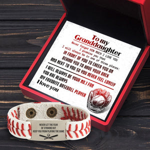 Baseball Bracelet - Baseball - To My Granddaughter - Never Forget How Much I Love You - Gbzj23001