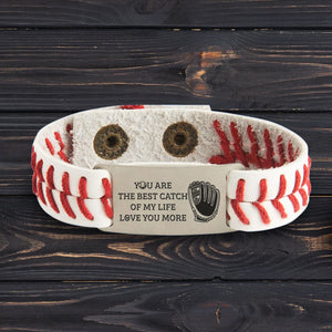 Baseball Bracelet - Baseball - To My Man - You Are The Greatest Catch Of My Life - Gbzj26003