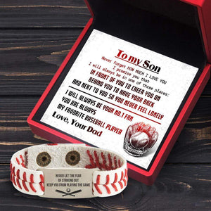 Baseball Bracelet - Baseball - To My Son - From Dad - How Much I Love You - Gbzj16010