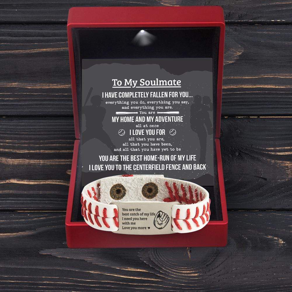 Baseball Bracelet - Baseball - To My Soulmate - You Are The Best Catch Of My Life - Gbzj13001