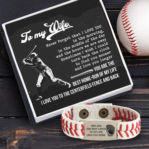 Baseball Bracelet - Baseball - To My Wife - Love You Longer - Gbzj15001
