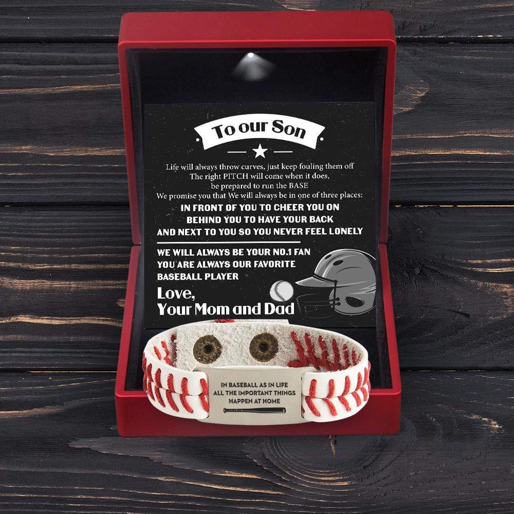 Baseball Bracelet - Baseball - To Our Son - Never Feel Lonely - Gbzj16013
