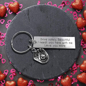 Baseball Glove Keychain - Baseball - To My Girlfriend - How Special You Are To Me - Gkax13009