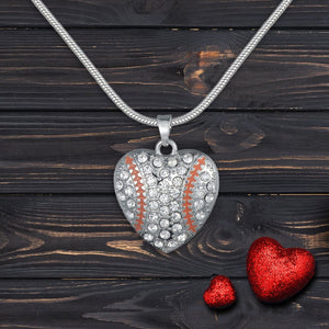 Baseball Heart Necklace - Baseball - To My Future Wife - You Are The Best Home-Run Of My Life - Gnd25006