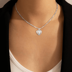Baseball Heart Necklace - Baseball - To My One And Only - You Are My Life, My Inspiration - Gnd13016