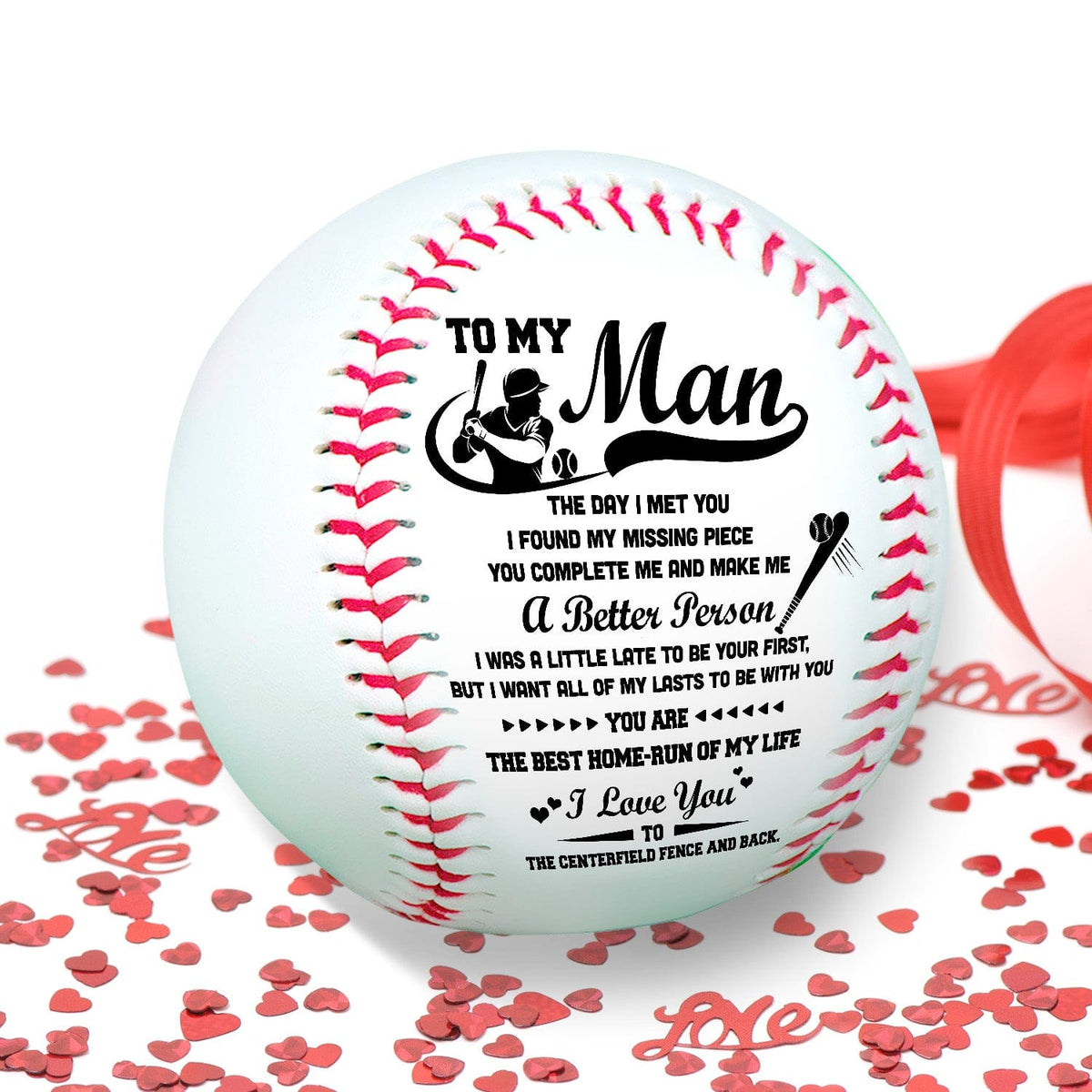 Baseball - To My Man - The Day I Met You I Found My Missing Piece - Gaa26003