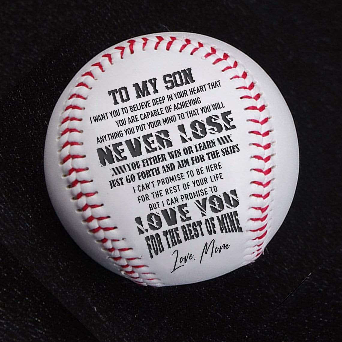 Baseball - To My Son - I Want You To Believe Deep In Your Heart - Gaa16001