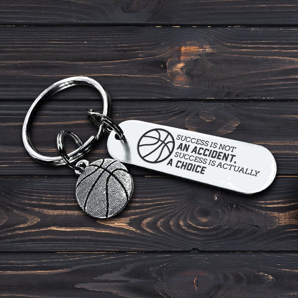 Basketball Keychain - Basketball - To My Son - I Will Always Be Your No.1 Fan - Gkbd16007