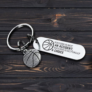 Basketball Keychain - Basketball - To My Son - Never forget How Much I Love You - Gkbd16005