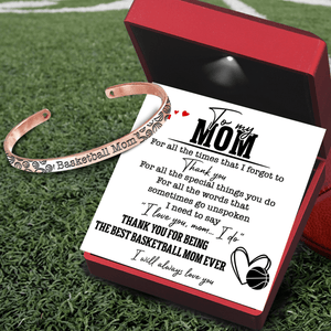 Basketball Mom Bracelet - Basketball - To My Mom - I Will Always Love You - Gbzf19010