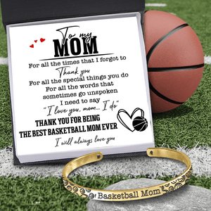 Basketball Mom Bracelet - Basketball - To My Mom - I Will Always Love You - Gbzf19010