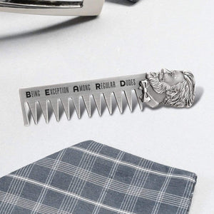 Beard Comb - To My Man - Being Exceptional Among Regular Dudes - Geh26001