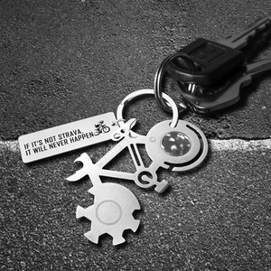 Bike Multitool Repair Keychain - Cycling - To My Man - Love You Till The End Of The Road - Gkzn26012