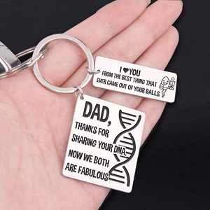 Calendar Keychain - Family - To My Dad - I Love You - Gkr18027