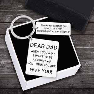 Calendar Keychain - Family - To My Dad - Love You - Gkr18017