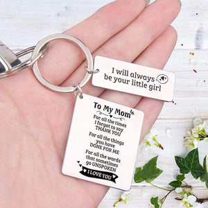 Calendar Keychain - Family - To My Mom - For All The Time I Forgot To Say Thank You - Gkr19013