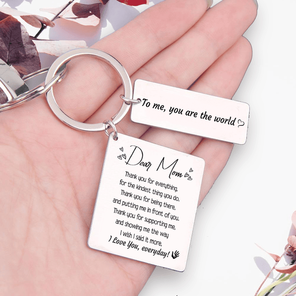 Love you sales calendar keychain