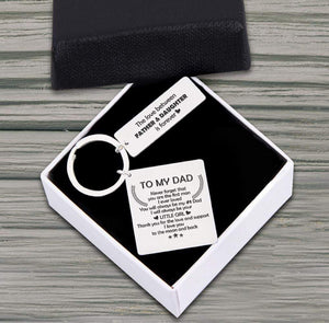 Calendar Keychain - To My Dad - From Daughter - Never Forget You Are The First Man I Ever Loved - Gkr18003
