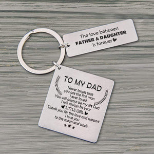 Calendar Keychain - To My Dad - From Daughter - Never Forget You Are The First Man I Ever Loved - Gkr18003