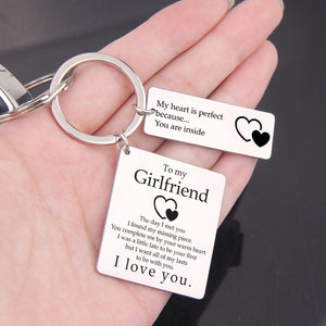 Calendar Keychain - To My Girlfriend - The Day I Met You - Gkr13004