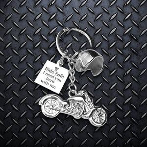 Classic Bike Keychain - Biker - To My Biker Daughter - I Am So Proud Of You - Gkt17003