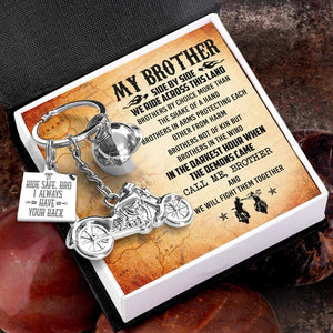 Classic Bike Keychain - Biker - To My Brother - I always have your back  - Gkt33001