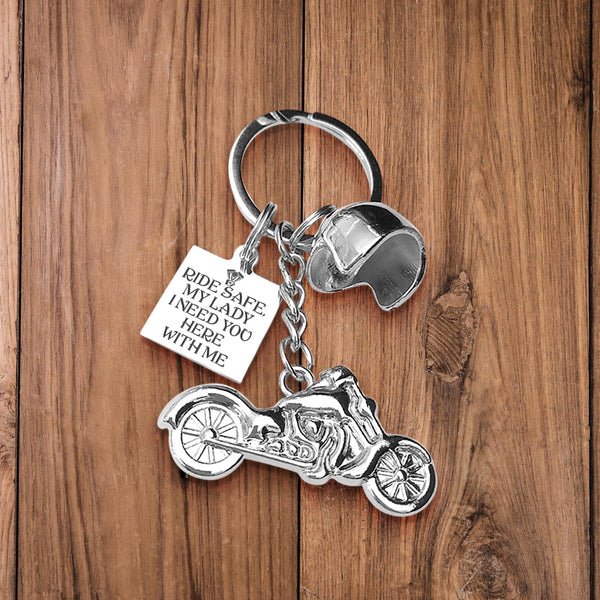 Wrapsify Classic Bike Keychain - to My Daddy - Be Safe, Stay Strong, Come Home - Gkt18002