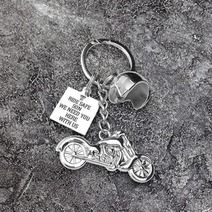 Classic Bike Keychain - Biker - To Our Son - We Love You - Gkt16021