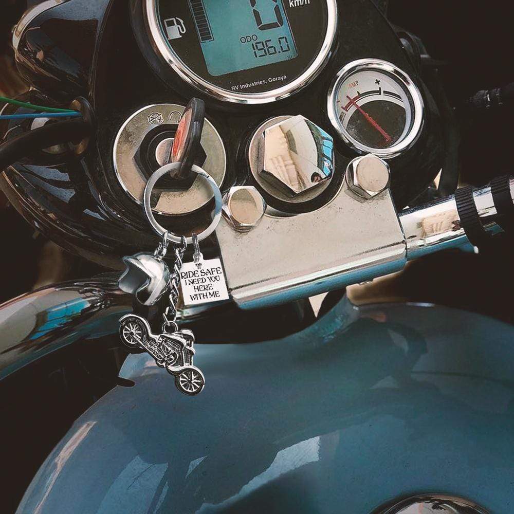Classic Bike Keychain - To My Boyfriend - Ride Safe Always Come Home To Me - Gkt12007