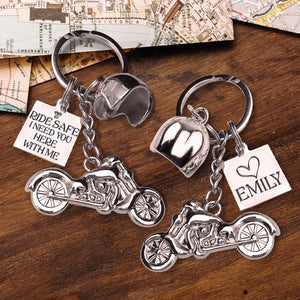 Classic Bike Keychain - To My Husband - All Of My Lasts To Be With You - Gkt14002