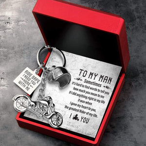 Classic Bike Keychain - To My Man - I Love You - Gkt26016