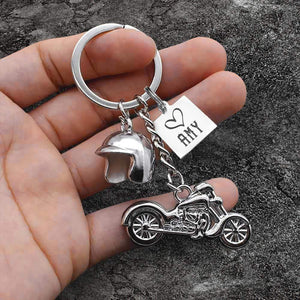 Classic Bike Keychain - To My Man - I Love You - Gkt26016