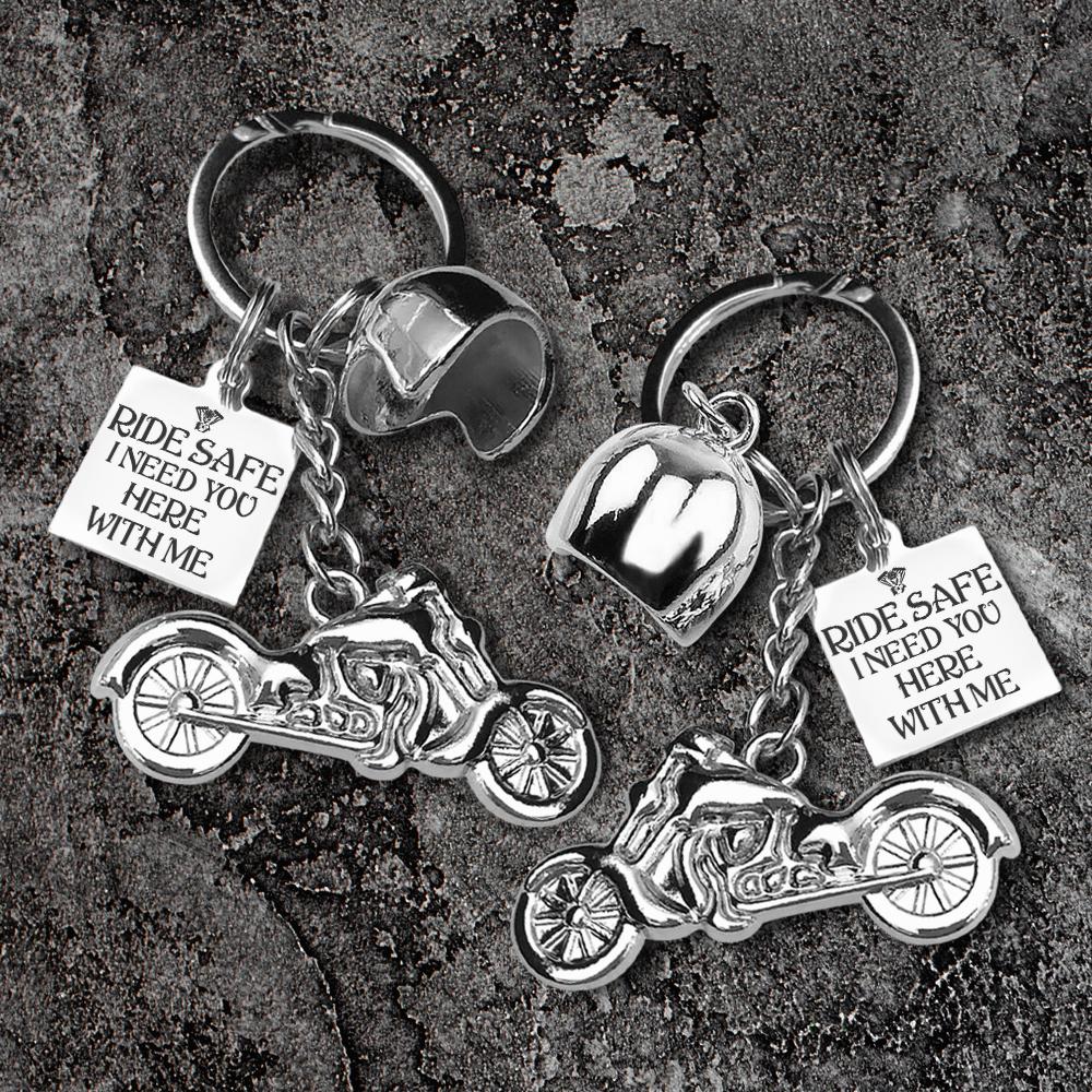 Personalized Classic Bike Keychain