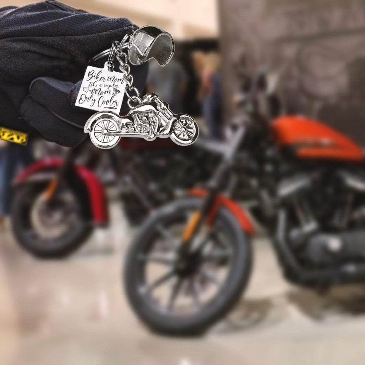 Classic Bike Keychain - To My Mom - I Love You - Gkt19002