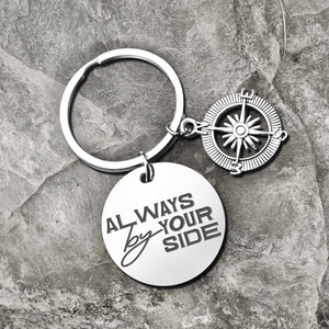 Compass Keychain - Hiking - To My Son - Remember How Much You Are Loved - Gkw16017