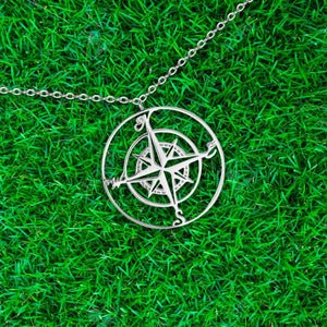Compass Pendant Necklace - Travel - To My Daughter - Let Your Inner Compass Guide Your Soul - Gnca17003