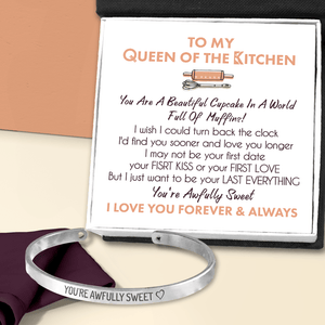 Cooking Bracelet - Cooking - To My Queen Of The Kitchen - I Love You Forever & Always - Gbzf15007