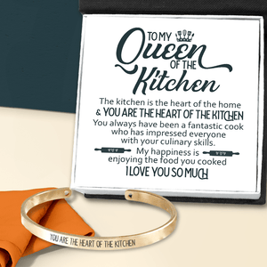 Cooking Bracelet - Cooking - To My Queen Of The Kitchen - I Love You So Much - Gbzf15008