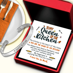 Cooking Bracelet - Cooking - To My Queen Of The Kitchen - I Love You So Much - Gbzf15008