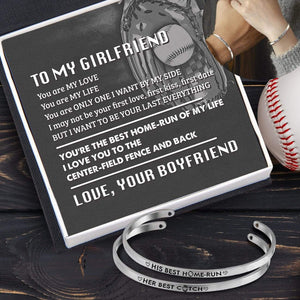 Couple Bracelets - Baseball - To My Girlfriend - Your Last Everything - Gbt13028