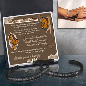 Couple Bracelets - Butterfly - To My Daughter - I Love You To A Butterfly - Gbt17005