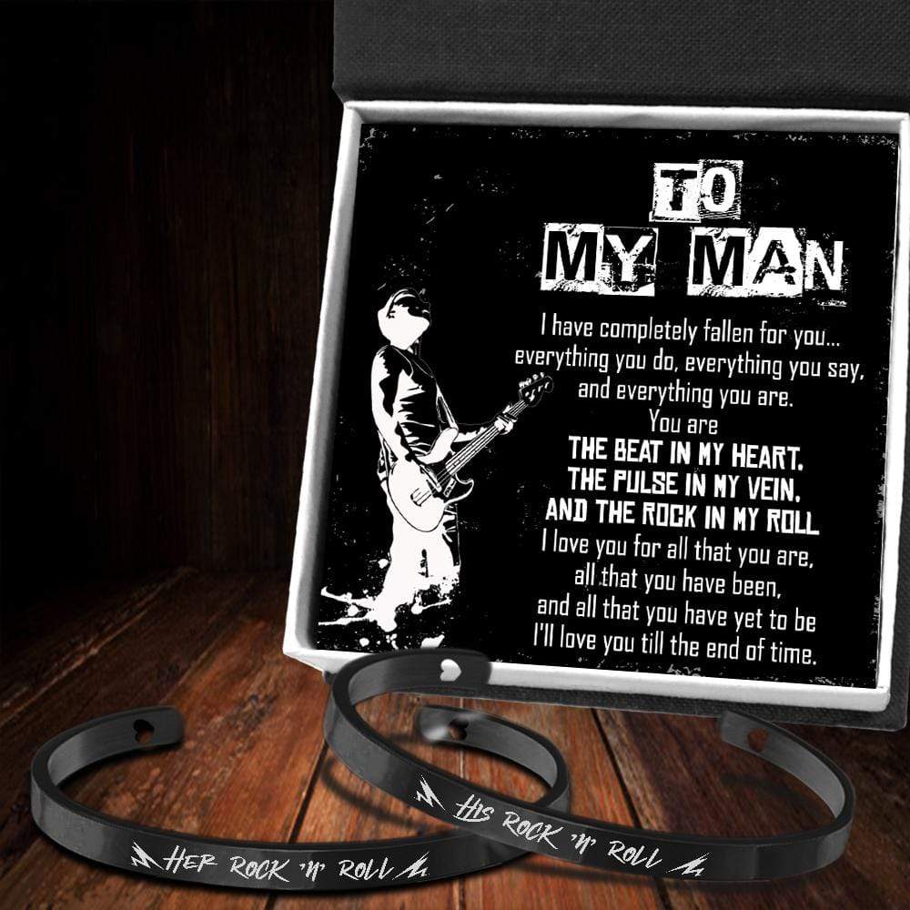 Couple Bracelets - Guitar - To My Man - You Are The Pulse In My Vein - Gbt26035
