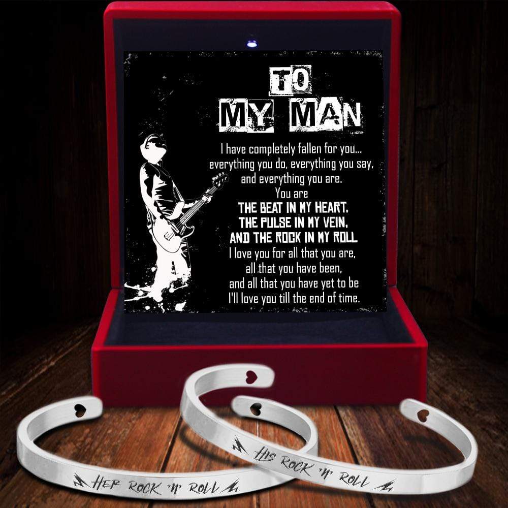 Couple Bracelets - Guitar - To My Man - You Are The Pulse In My Vein - Gbt26035