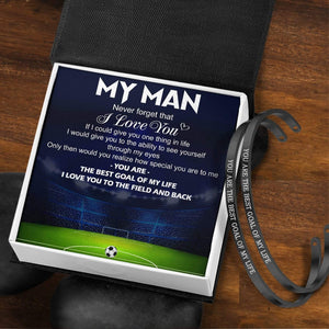 Couple Bracelets - Soccer Lovers - To My Man - If I Could Give  You One Thing In My Life - Gbt26016