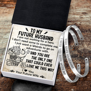 Couple Bracelets - To My Future Husband - I Love You - Gbt24004