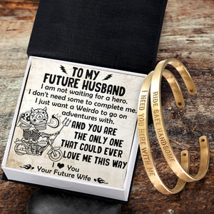 Couple Bracelets - To My Future Husband - I Love You - Gbt24004