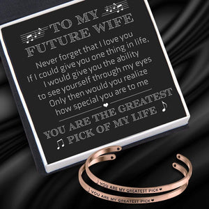 Couple Bracelets - To My Future Wife - Never Forget That I Love You - Gbt25016