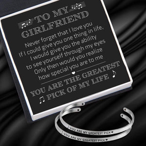 Couple Bracelets - To My Girlfriend - Never Forget That I Love You - Gbt13018